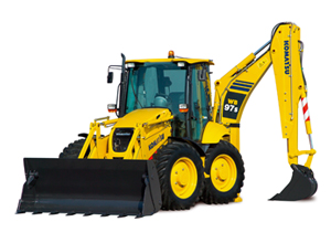 Komatsu ekskavatoriniai krautuvai